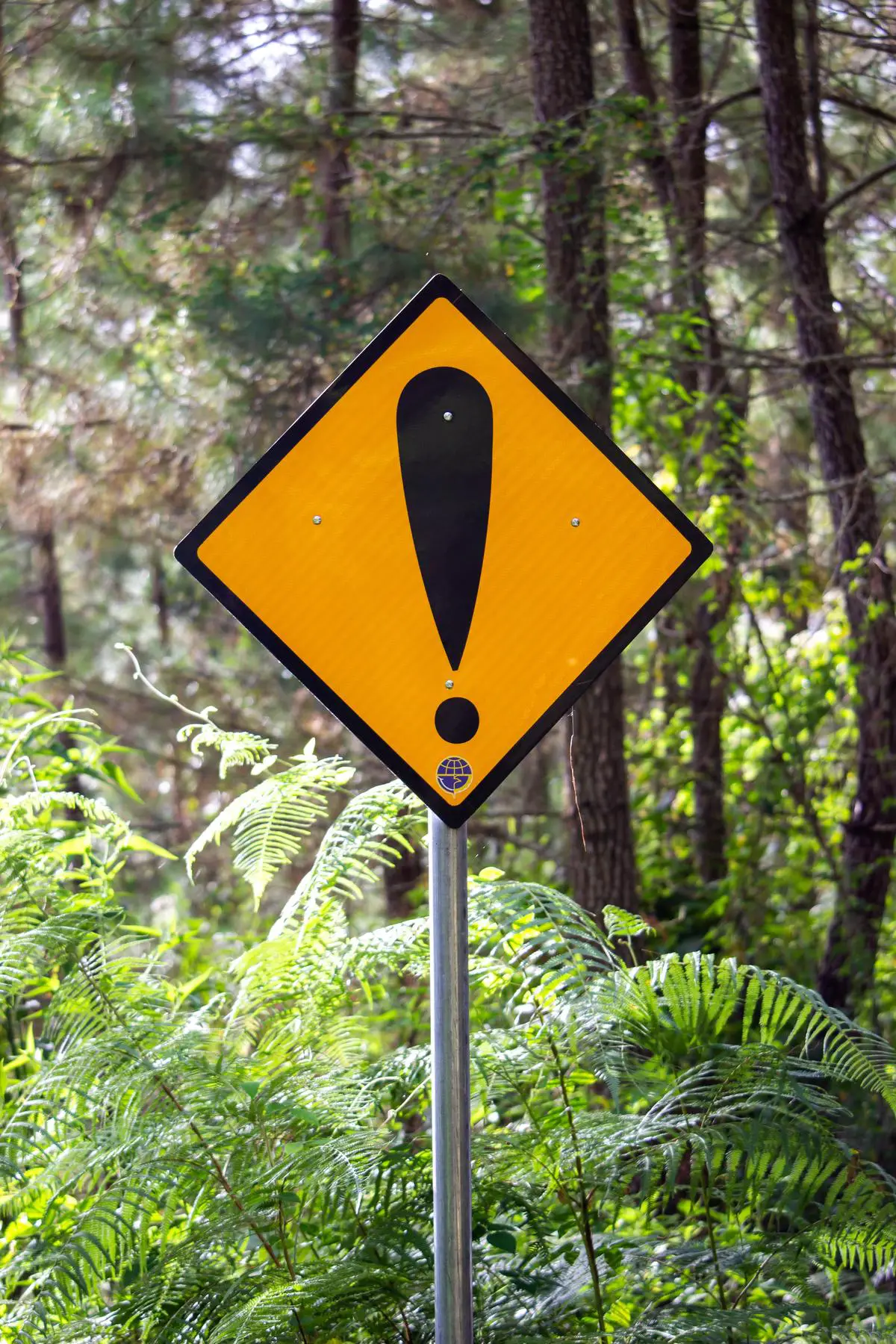 Image of a person prioritizing safety by holding a caution sign.