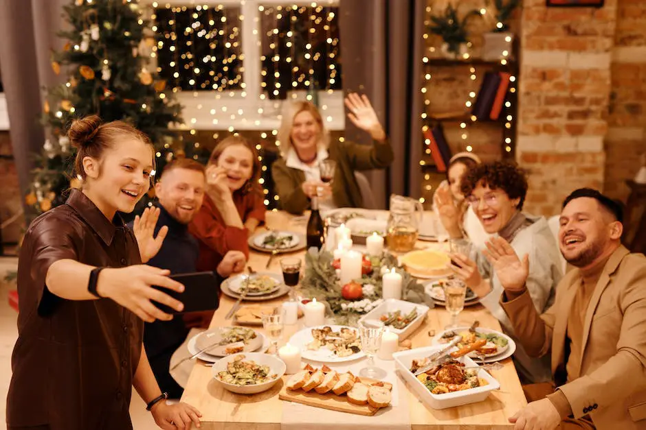 Image depicting a happy family gathering